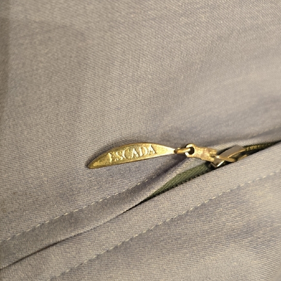 Escada Blue Women's Blazer. Virgen Wool. - Picture 3 of 13